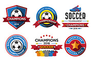 Vector of Soccer tournament Badge, a Branding & Logo Template by Paperboxshop (Thumbnail 8 of 8)
