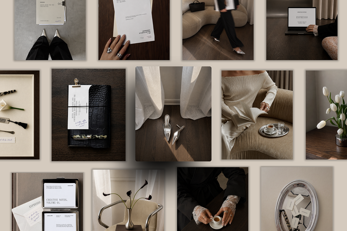ESPRESSO Mockup-Style Canva Kit, a Social Media Template by Patrace Studio (Photo 10 of 12)