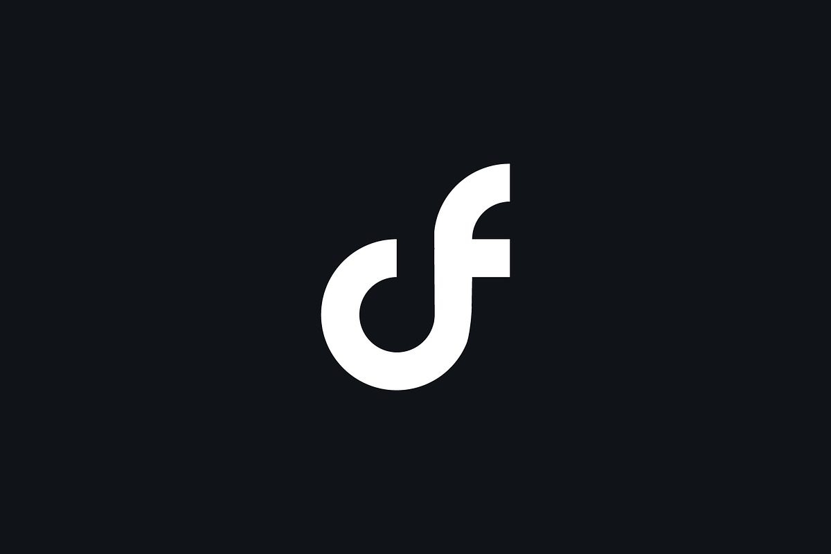 Letter CF Social Media Logo, a Branding & Logo Template by Abir Hossain Waffi (Photo 4 of 4)