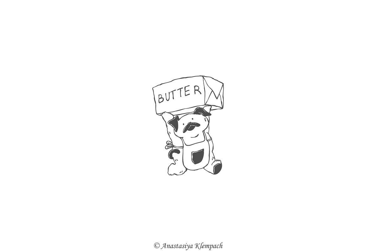 Hand Drawn Bakery Clipart, an Illustration by Anastasiya Klempach (Photo 3 of 8)
