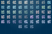 AI CS5 graphic styles shining Stars, a Layer Style Add-On by popskraft (Thumbnail 2 of 3)