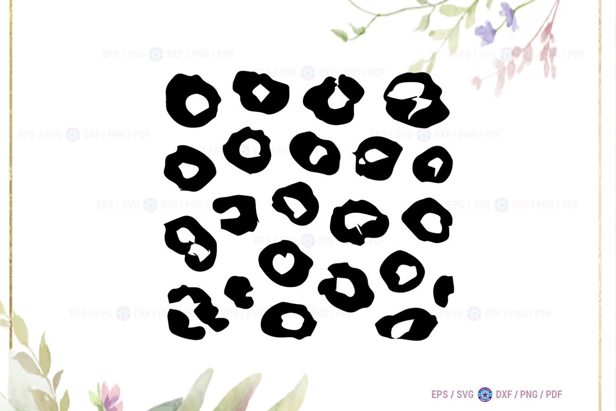 Animal Print Leopard Clipart Bundle, an Object Graphic by FiveStarCrafting (Photo 7 of 12)