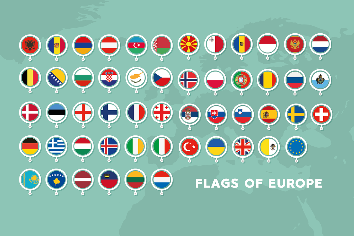 Flags of Europe, an Icon by AAO.Design (Photo 1 of 4)