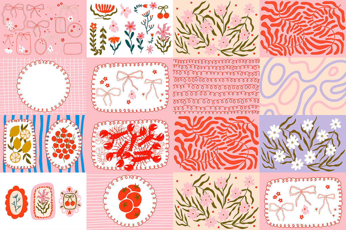 Dopamine folk art, a Decorative Illustration by Chikovnaya (Photo 12 of 15)