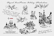 A Line for Christmas, a Seasonal Illustration by Purple (Thumbnail 7 of 13)
