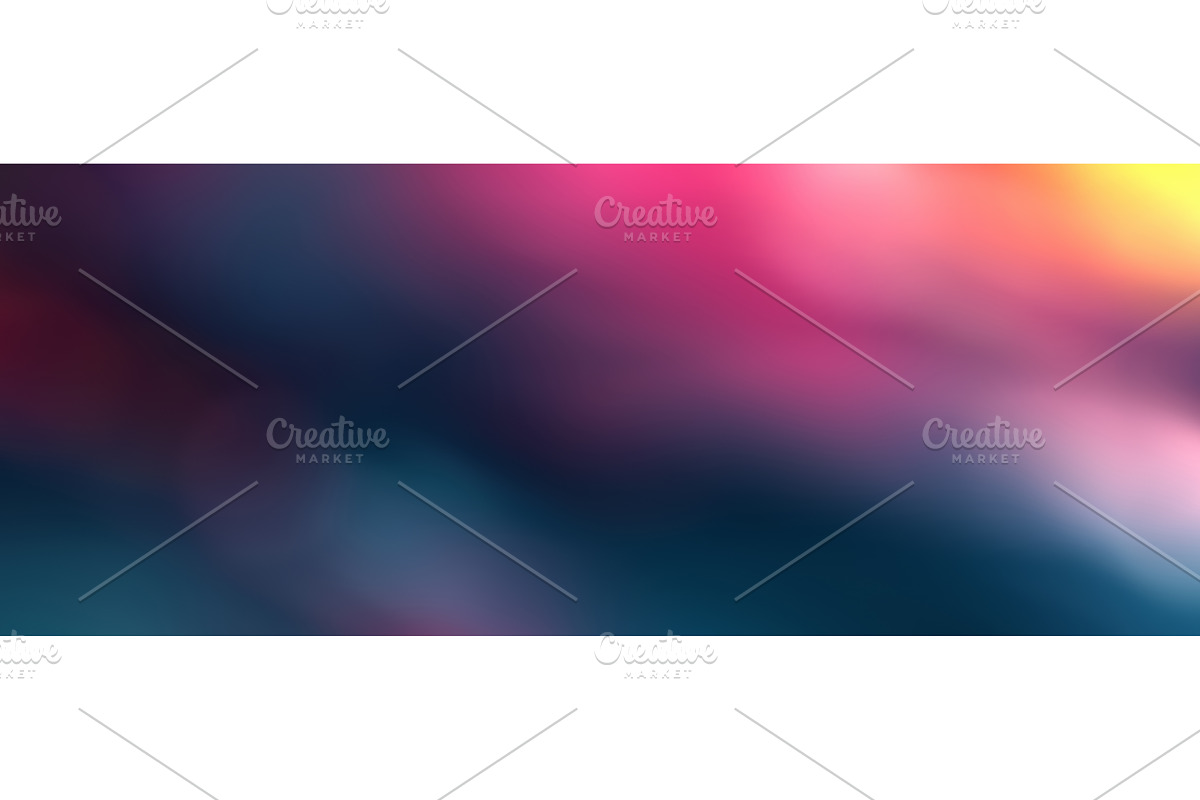 Abstract Blurred Design Background, an Illustration by BazziBa♥