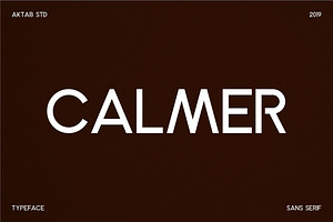 Calmer Font Family