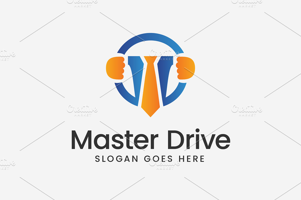Master Drive - Driving Logo, a Branding & Logo Template by Creattlle (Photo 1 of 4)