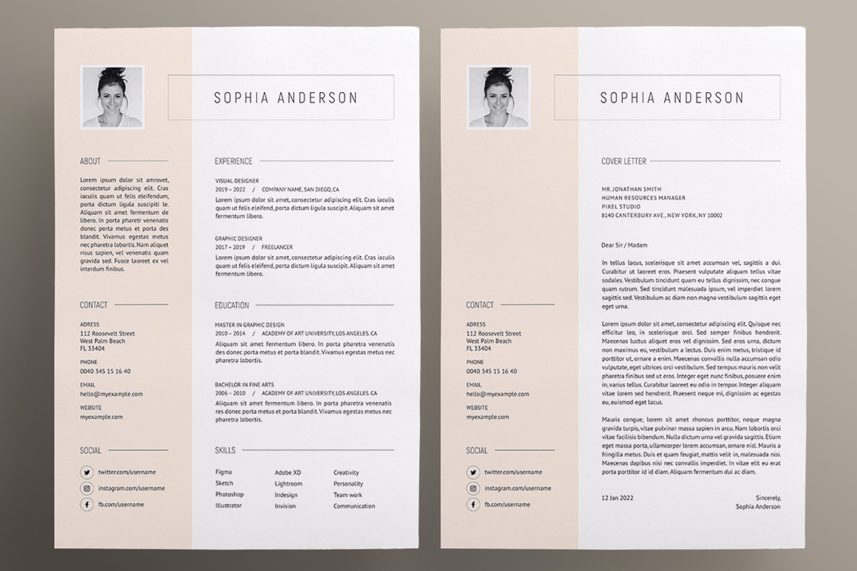 Word Resume & Cover Letter, a Resume Template by SupaTemplates (Photo 3 of 4)