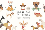 DOG Breeds collection, an Animal Illustration by Alisovna (Thumbnail 1 of 14)