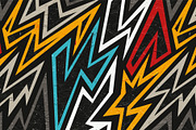 Graffiti geometric pattern pack, a Pattern Graphic by Gudiny (Thumbnail 12 of 13)