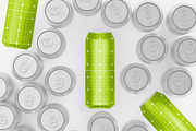 Set Metallic Cans Mockup, a Product Mockup by OneVectorStock (Thumbnail 2 of 10)