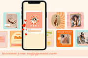 65 Funky & Fab Post Templates Canva, a Social Media Template by Hell Yeah Designs (Thumbnail 2 of 6)