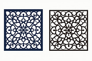 Black Decorative Laser Cut Design, an Illustration by BIPLOB EXPERT (Thumbnail 9 of 9)
