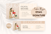 Blogger Email Signature Kit Branding, an Email Template by Golden Horizons Studio (Thumbnail 1 of 10)