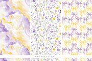 Spring Is Here. Purple Edition., a Seasonal Illustration by PeDe Designs (Thumbnail 11 of 14)