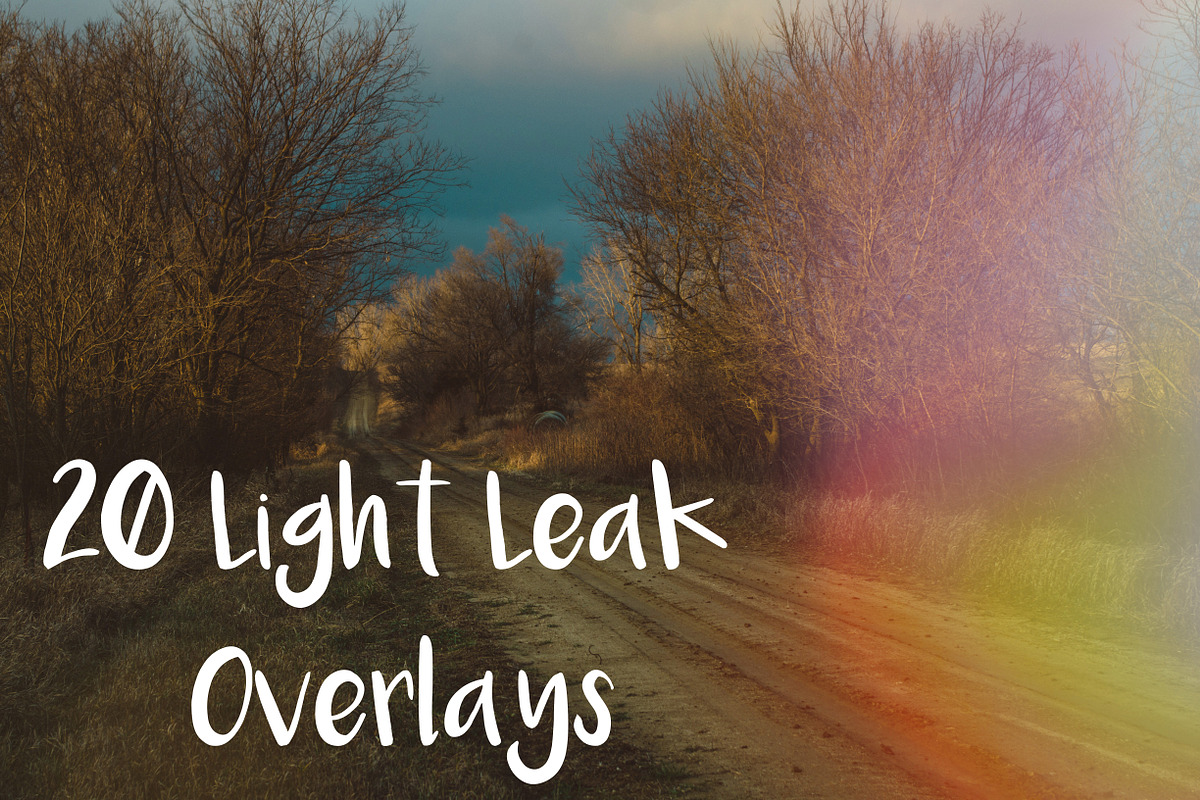 20 Light Leak Overlays, a Texture Graphic by cw_kennedy (Photo 1 of 3)