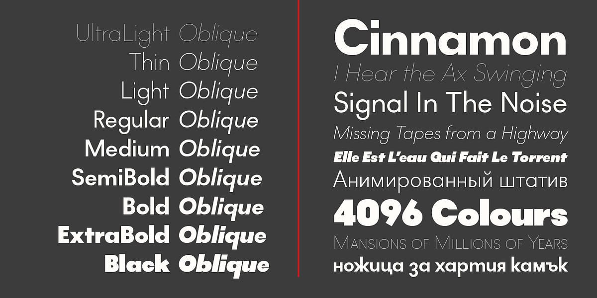 Lightbox 21, a Sans Serif Font by Protimient (Photo 2 of 10)
