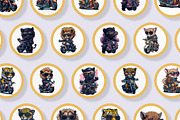 Sticker Cartoon Collection Procreate, an Animal Illustration by ElladesignCo (Thumbnail 6 of 6)