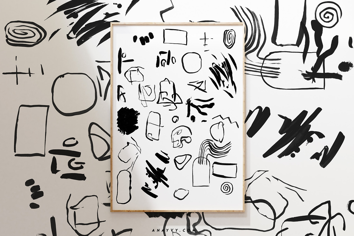The Modern Gallery | Abstract Ink, an Illustration by ana & yvy (Photo 11 of 31)