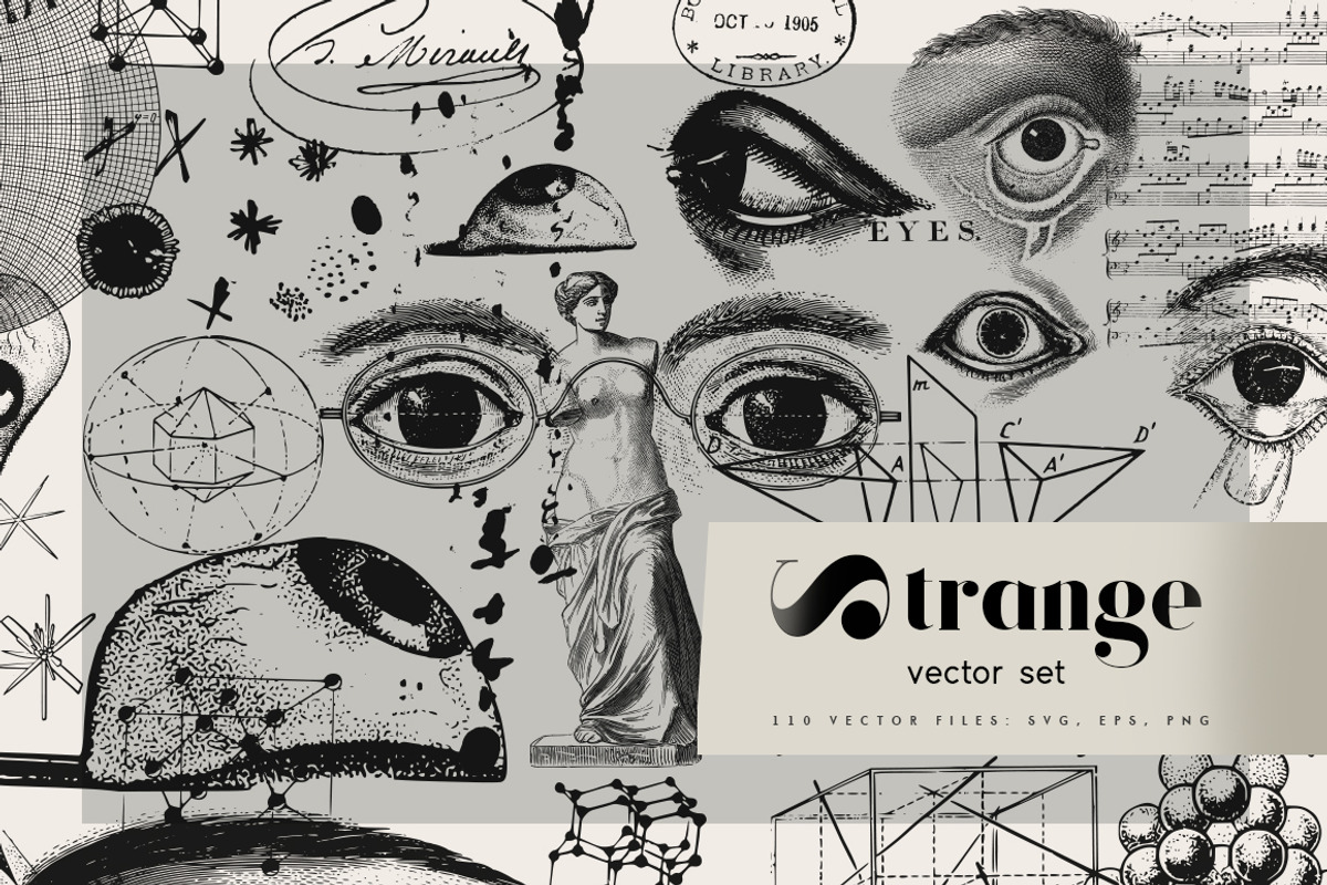 Strange Vintage Vector, an Object Graphic by Retro Machine (Photo 1 of 2)