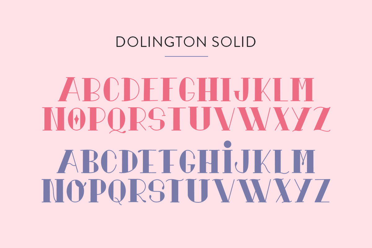 Dolington Font Duo preview 5