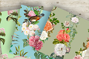 Digital Vintage Flowers seamless, a Pattern Graphic by NastiaDesignsPrints (Thumbnail 9 of 9)
