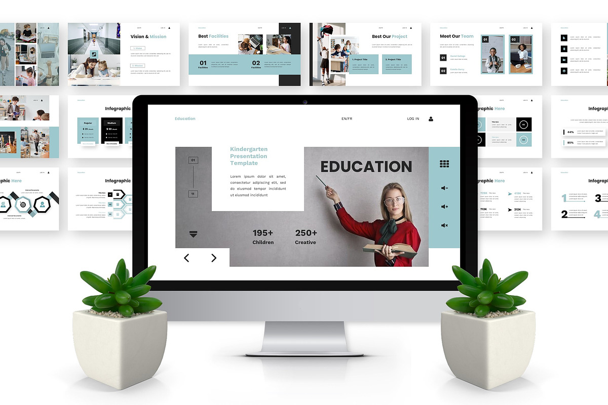 Education - Kindergarten Powerpoint, a Presentation Template by Deepslide Studio (Photo 5 of 6)