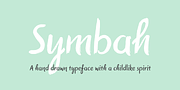 Symbah, a Script Font by Hashtag Type (Thumbnail 1 of 8)
