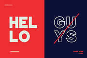 Junar - Wide Sans Serif, a Sans Serif Font by sancreastd. (Thumbnail 3 of 9)