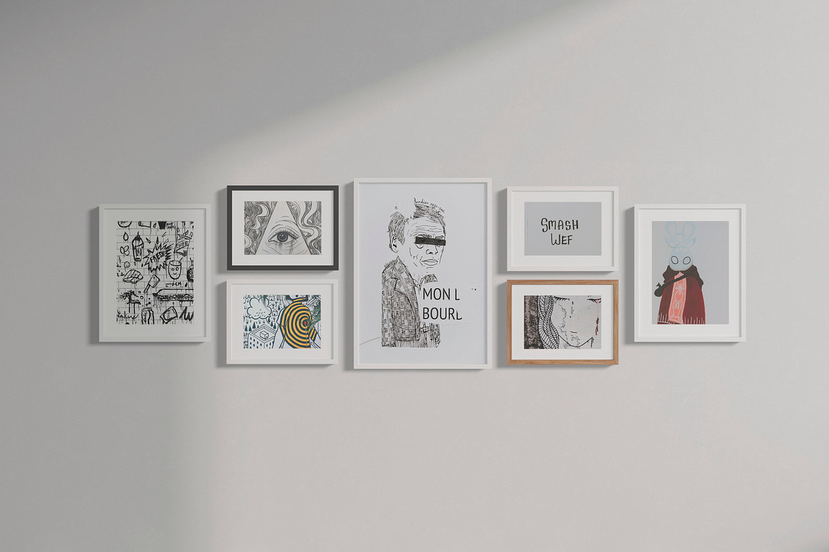 Frame Mockup Set, a Household Mockup by Seven Lights (Photo 26 of 75)