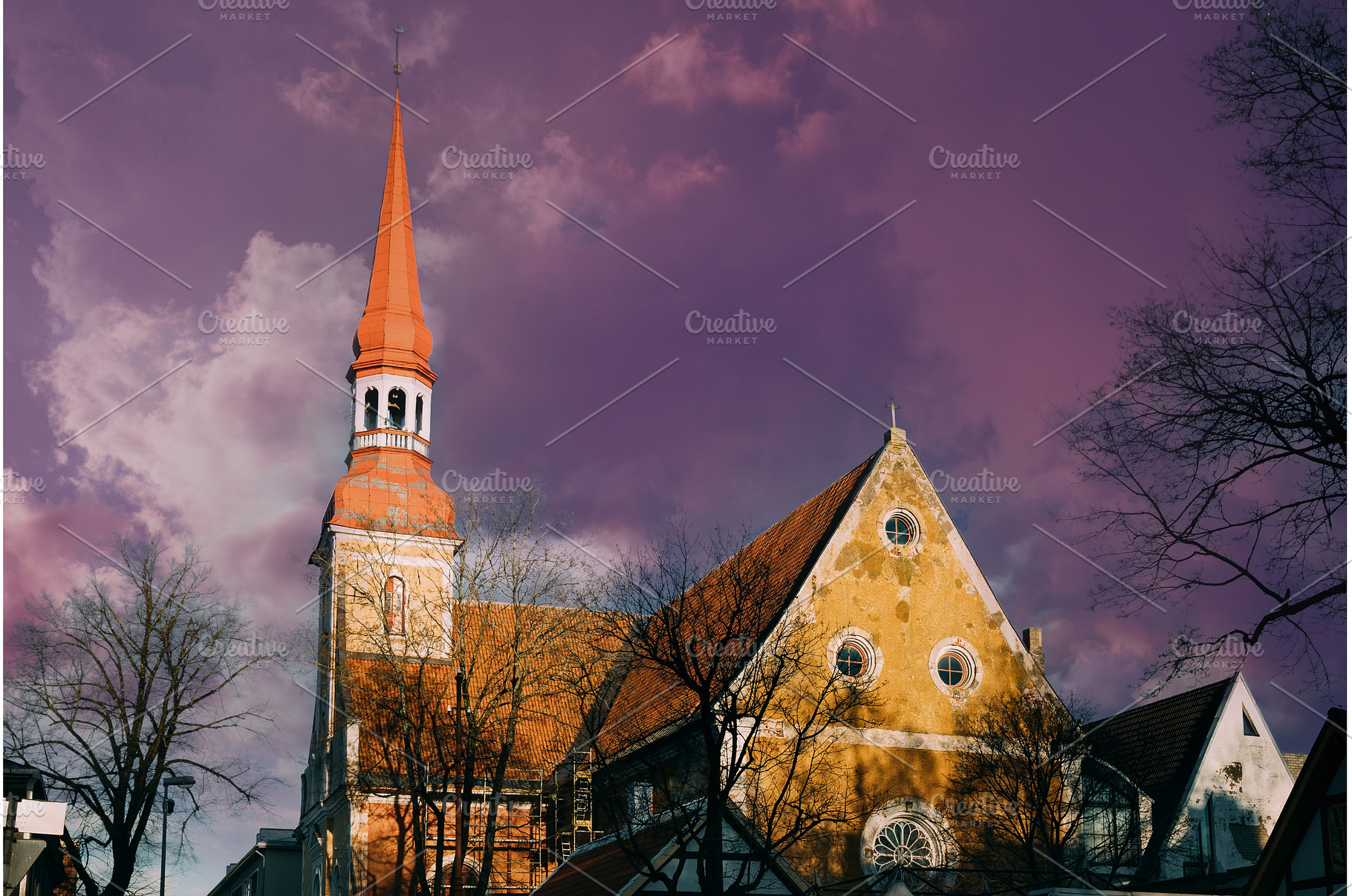 Parnu, Estonia. Close Up View Of, an Architecture Photo by Our Amazing World