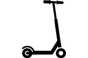 Electric scooter silhouette, a Transportation Illustration by abu67222 (Thumbnail 10 of 13)