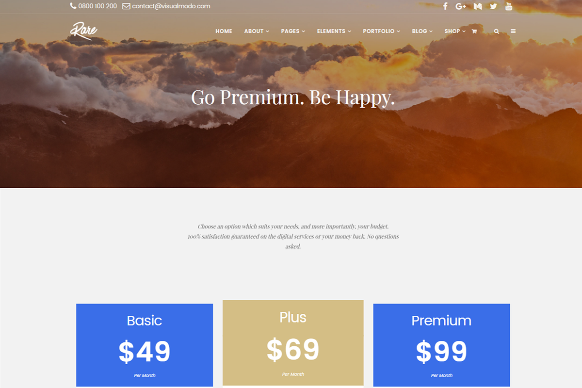 44 Premium WordPress Themes Bundle, a WordPress Template by Visualmodo (Photo 32 of 45)