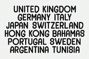Slicao Acerton Monoline Display Font, a Sans Serif Font by Maulana Creative (Thumbnail 3 of 7)