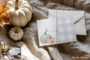 Pumpkin Season – 12 Card Mockups, a Mockup by NikiArts (Thumbnail 9 of 10)