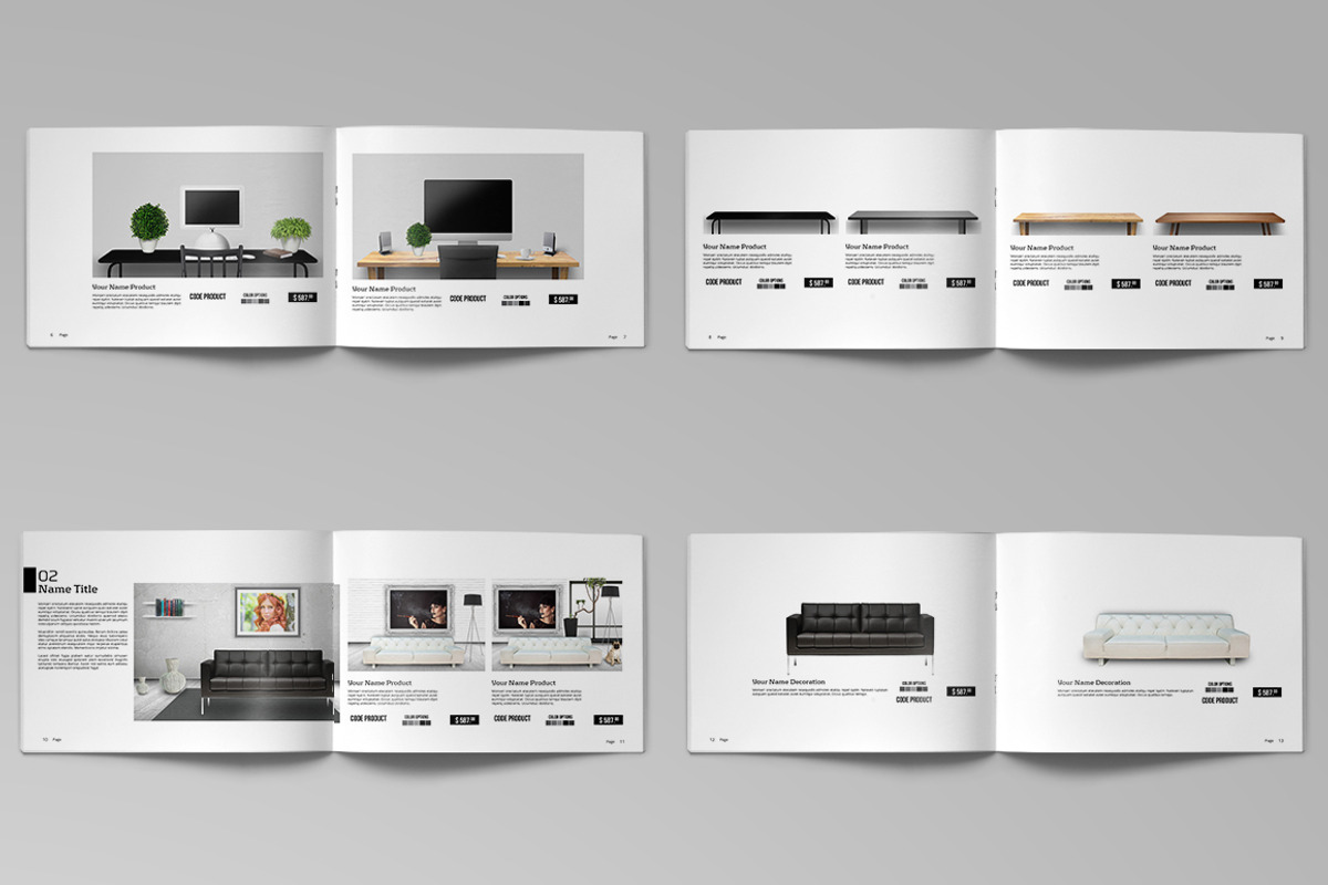 Catalogue Interior, a Brochure Template by Firtana (Photo 6 of 10)