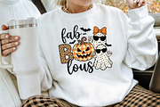 Cute Spooky Ghosts Halloween Design, a Seasonal Illustration by Creative Art (Thumbnail 3 of 3)