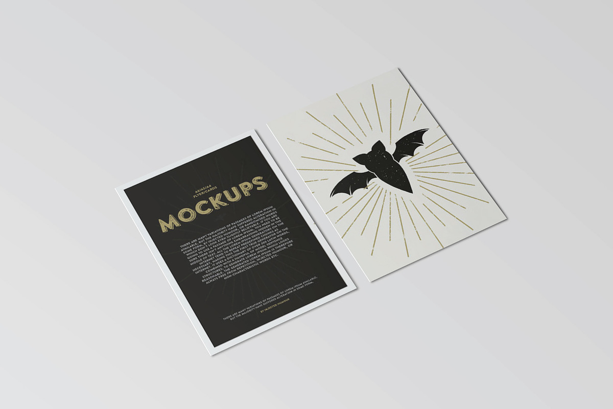 A6 Flyer / Postcard Mock-Up, a Print Template by Mockstore (Photo 4 of 11)