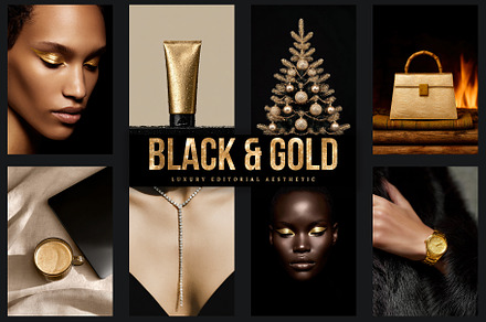 Luxury Holiday Editorial Image Pack