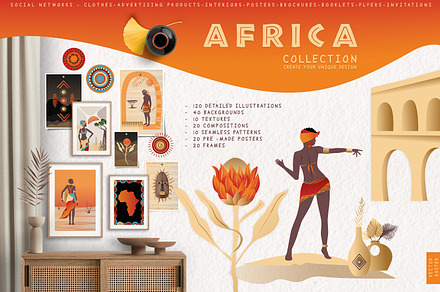 Africa Collection vector
