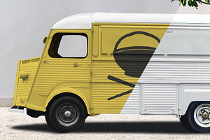 Food Truck Branding Mockup