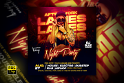 4 Night Party FLyer Bundle, a Flyer Template by FAS-DESIGN (Thumbnail 6 of 6)