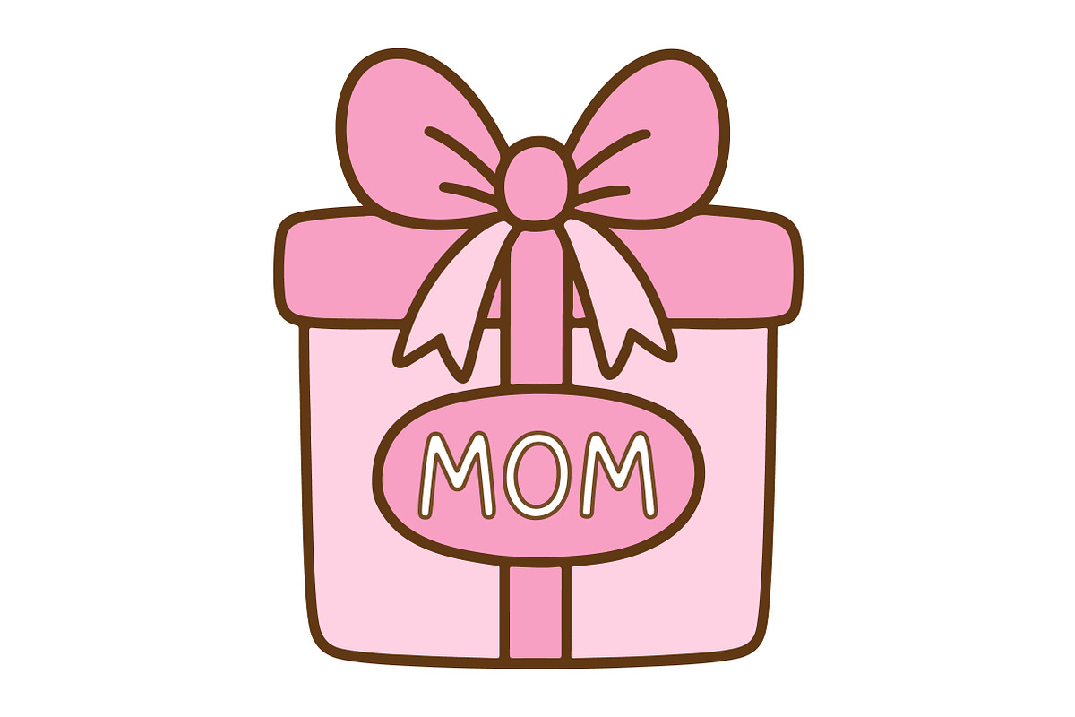 Cute Gift SVG for Mom, an Object Graphic by Creative Art (Photo 1 of 6)