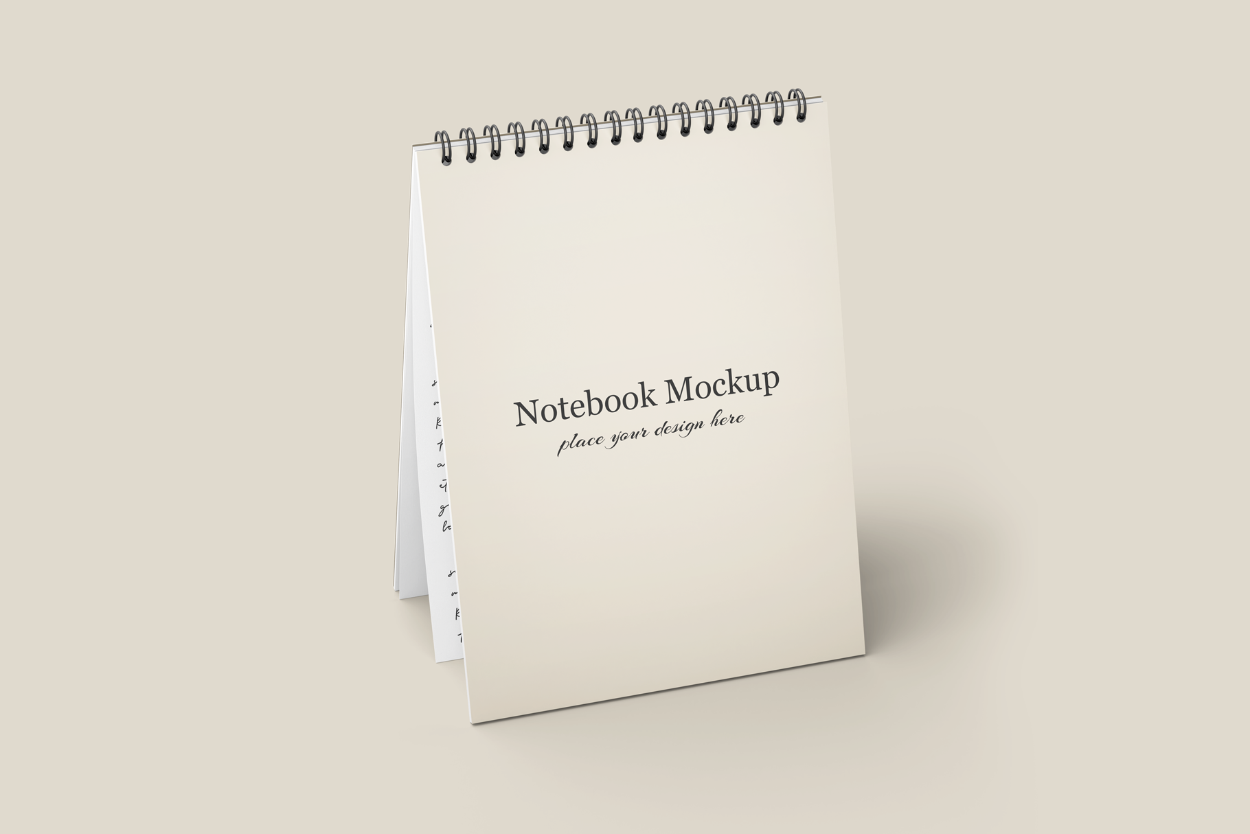 Notebook Mockup