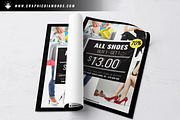 Shoes Sales Flyer PSD, a Flyer Template by GraphicDiamonds (Thumbnail 3 of 6)