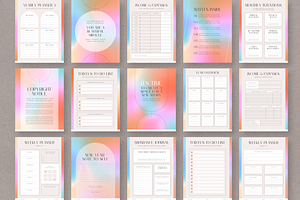 2024 Journal Planner Canva Template