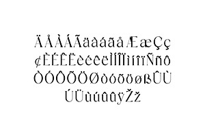 Discographica Classic Serif Font