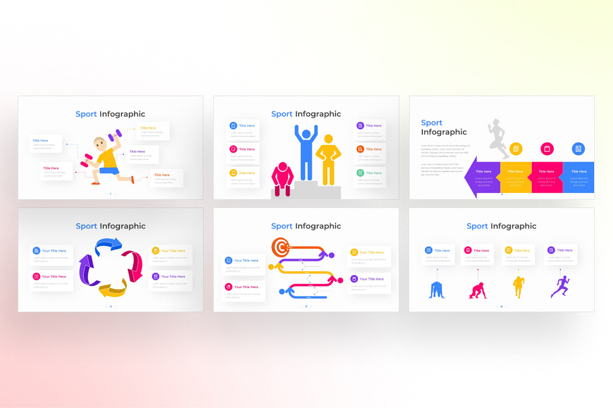 Sport PowerPoint Infographic, a Presentation Template by Digitcase x Wealthwells (Photo 2 of 4)