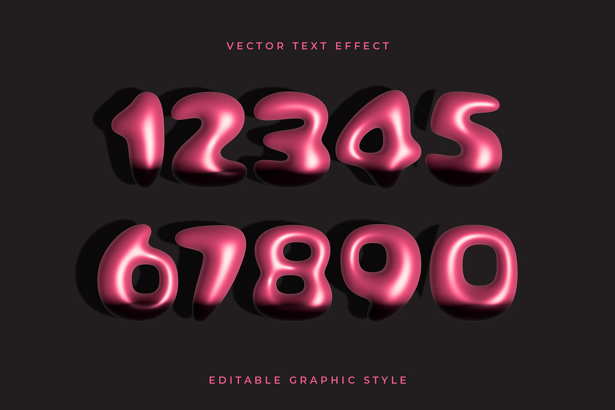 Shiny Balloon Text Effect preview 2
